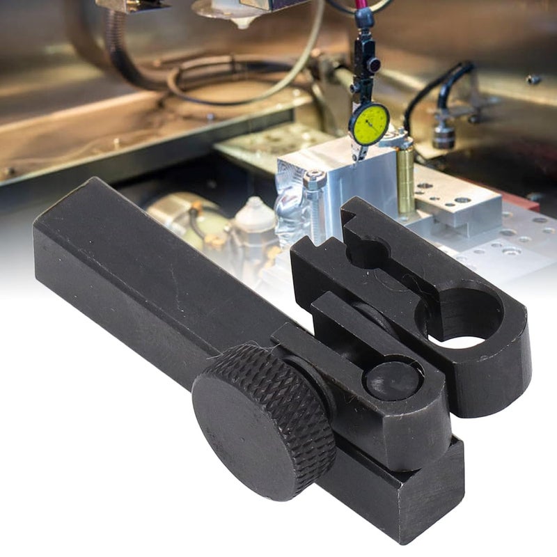 Fockety Dial Test Indicator Height Holder Bar 9mm x 9mm x 50mm & Sleeve Swivel Clamp Indicator Attachment 8mm 6mm Diameter Hole, Industrial Tools Height Adaptor with Clamps - Image 5